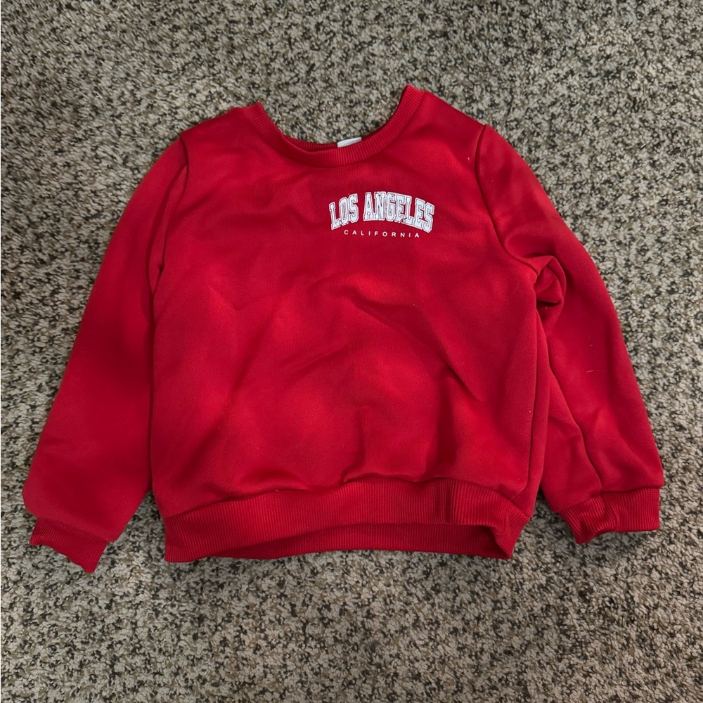 SHEIN Red Kids Sweater